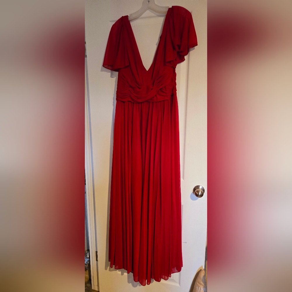 Davids Bridal bridesmaid dress